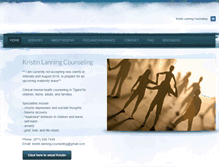 Tablet Screenshot of kristinlanningcounseling.com